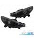 FAROS PEUGEOT 207 06-12 OJOS ANGEL FONDO NEGRO