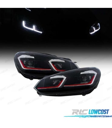 FAROS VOLKSWAGEN VW GOLF 6 08-13 LOOK GTI GOLF 7 DINAMICOS