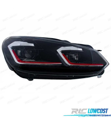 FAROS VOLKSWAGEN VW GOLF 6 08-13 LOOK GTI GOLF 7 DINAMICOS