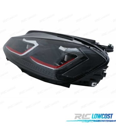 FAROS VOLKSWAGEN VW GOLF 7.5 17-19 FULL LED DINAMICOS LOOK GTI