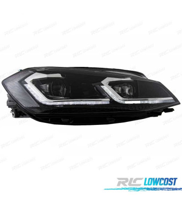 FAROS FULL LED DINAMICOS VOLKSWAGEN VW GOLF 7.5 17-19 LOOK R LINE