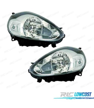 FAROS FIAT PUNTO EVO 09- FONDO CROMO
