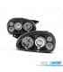 FAROS OPEL CORSA B 93-00 OJOS ANGEL FONDO NEGRO H1 H1