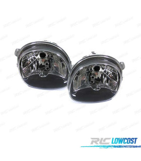 FAROS PARA RENAULT TWINGO 93-07 FONDO NEGRO