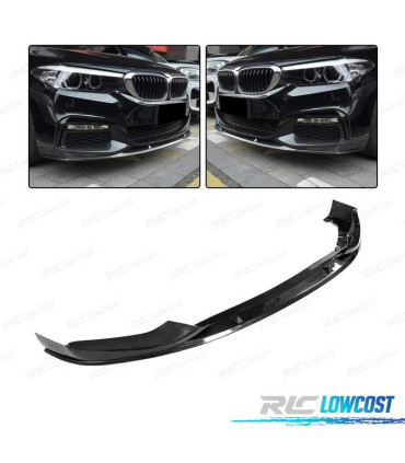 LIP FRONTAL SPOILER BMW G30 G31 17-19 M LOOK PERFORMANCE CARBONO
