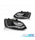 FAROS VOLKSWAGEN VW POLO 6R 10-14 LUZ DIURNA FONDO NEGRO