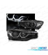 FAROS BMW F30 F31 11-15 OJOS ANGEL LED NEGROS