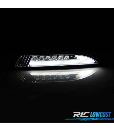 INTERMITENTES PARA VOLKSWAGEN VW SCIROCCO III 08-14 LED + LUZ DIURNA LED AHUMADO