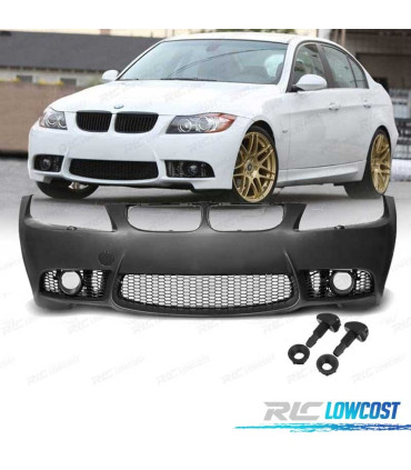 PARAGOLPES DELANTERO BMW E90 E91 05-08 LOOK M3 + LAVAFAROS UNIVERSAL