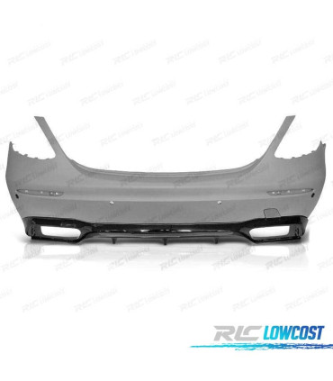 PARAGOLPES TRASERO MERCEDES W213 4D 16-19 LOOK AMG E63 PDC