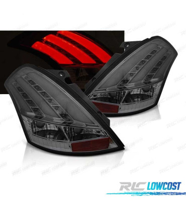 PILOTOS SUZUKI SWIFT V 10-17 NEW LED BAR AHUMADOS