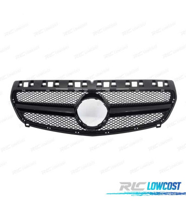 PARRILLA MERCEDES CLASE A W176 12-15 LOOK AMG A45 NEGRO BRILLO