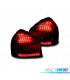 PILOTOS AUDI A3 8L 96-03 LED AHUMADO FONDO CROMO
