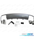 KIT DIFUSOR AUDI A4 B8 11-15 LOOK S4 + 2 COLAS DOBLES INOX