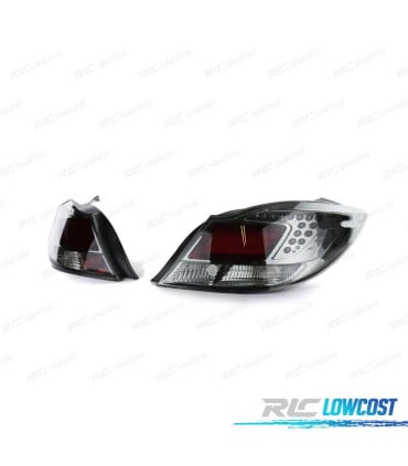 PILOTOS PARA OPEL INSIGNIA 08-13 LED FONDO CROMO AHUMADO