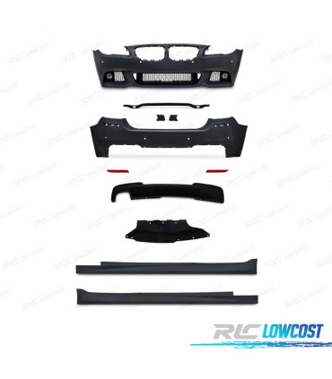 KIT CARROCERIA BMW F10 10-13 LOOK M PDC SRA