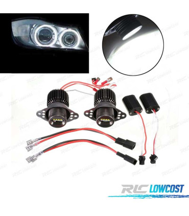 KIT BOMBILLAS OJOS ANGEL EN LED 20W PARA BMW E90 E91 LCI