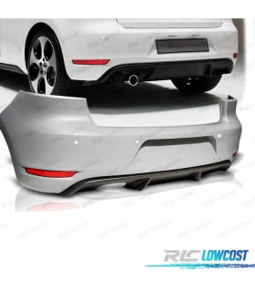 PARAGOLPES TRASERO PARA VOLKSWAGEN VW GOLF 6 LOOK GTI PDC