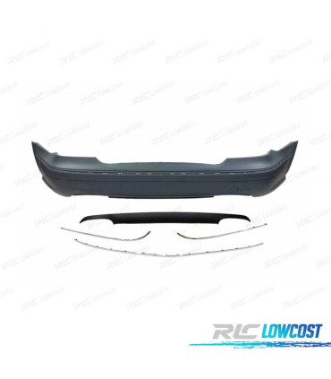 PARAGOLPES TRASERO MB W211 02-06 LOOK AMG