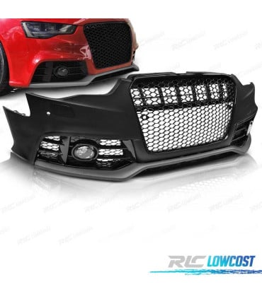 PARAGOLPES DELANTERO AUDI A5 11-16 LOOK RS5 BLACK PDC