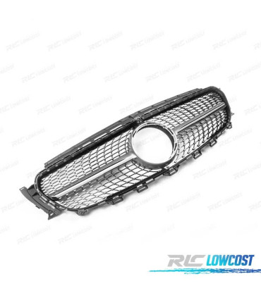 PARRILLA MERCEDES CLASE E W213 AMG 17-20 CAMARA LOOK DIAMOND SILVER