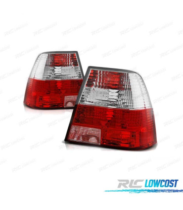 PILOTOS VOLKSWAGEN VW BORA 98-05 ROJO BLANCO