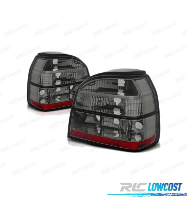 PILOTOS VOLKSWAGEN VW GOLF 3 91-97 CRYSTAL SMOKED