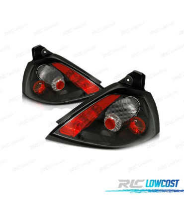 PILOTOS PARA RENAULT MEGANE II 02-05 NEGRO LOOK LEXUS