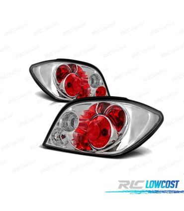 PILOTOS PEUGEOT 307 01-07 CROMADOS