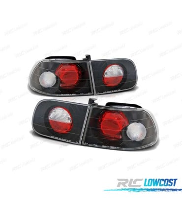PILOTOS PARA HONDA CIVIC 91-95 3D NEGRO LOOK LEXUS