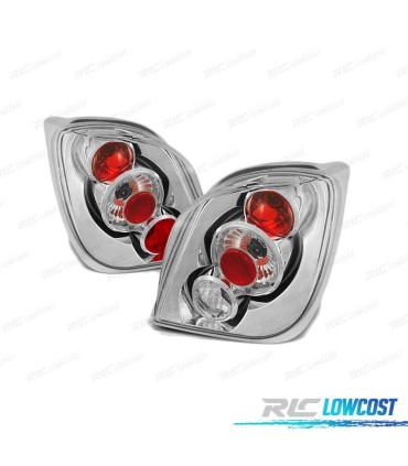 PILOTOS PARA FORD FIESTA MK3 89-95 CROMADO LOOK LEXUS