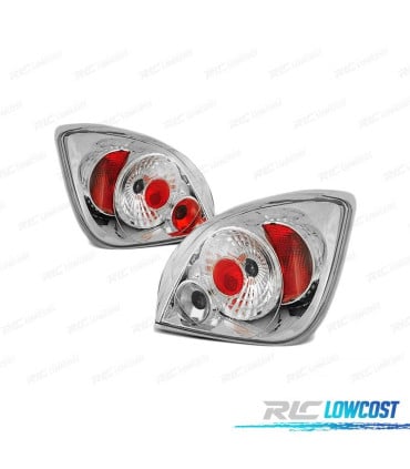 PILOTOS PARA FORD FIESTA MK4 5 95-02 CROMADO LOOK LEXUS