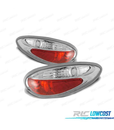 PILOTOS PARA CHRYSLER PT CRUISER 00-06 ROJO BLANCO LOOK LEXUS