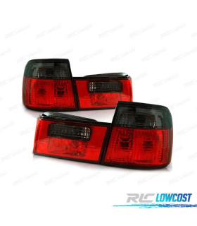 PILOTOS PARA BMW E34 88-95 ROJO AHUMADO LOOK LEXUS