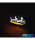 FAROS PARA VOLKSWAGEN VW GOLF 7 12-17 LUZ DIURNA U-TYPE LED CROMADOS