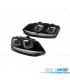 FAROS LUZ DIURNA PARA VOLKSWAGEN VW POLO 6R 09-14 U-TYPE LED INTERMITENTES DINAMICOS BLACK