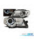 FAROS VOLKSWAGEN VW PASSAT B6 3C 05-10 LUZ DIURNA OJOS ANGEL CROMADOS