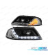 FAROS DAYLIGHT VOLKSWAGEN VW PASSAT 3BG 00-05 CON INTERMITENTE LED NEGROS