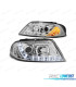 FAROS DAYLIGHT PARA VOLKSWAGEN VW PASSAT 3BG 00-05 CON INTERMITENTE LED CROMADOS