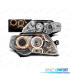FAROS PARA VOLKSWAGEN VW PASSAT B6 3C 05-10 OJOS ANGEL CROMADO