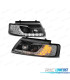 FAROS DAYLIGHT VOLKSWAGEN VW PASSAT 3B 96-00 CON INTERMITENTE LED NEGROS
