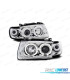 FAROS VOLKSWAGEN VW POLO 6N HATCHBACK 94-99 OJOS ANGEL CROMADOS