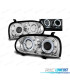 FAROS OJOS ANGEL VOLKSWAGEN VW GOLF 3 CROMADOS