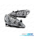 FAROS OJOS ANGEL PARA PEUGEOT 307 01-05 CROMADO