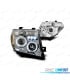 FAROS NISSAN NAVARA D40 PATHFINDER 05-10 OJOS ANGEL LED CROMADOS