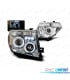 FAROS NISSAN NAVARA D40 PATHFINDER 05-10 OJOS ANGEL LED CROMADOS