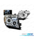 FAROS PARA NISSAN NAVARA D40 PATHFINDER 05-10 OJOS ANGEL LED CROMADOS