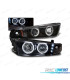 FAROS OJOS ANGEL CCFL LED MITSUBISHI GALANT 8 EA0 96-06 NEGROS