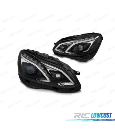 FAROS PARA MERCEDES W212 13-16 TRU DRL NEGROS