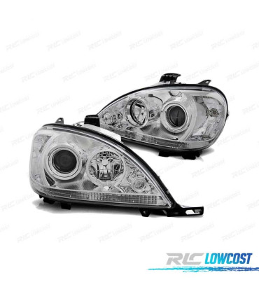 FAROS MERCEDES W163 98-01 CROMADO